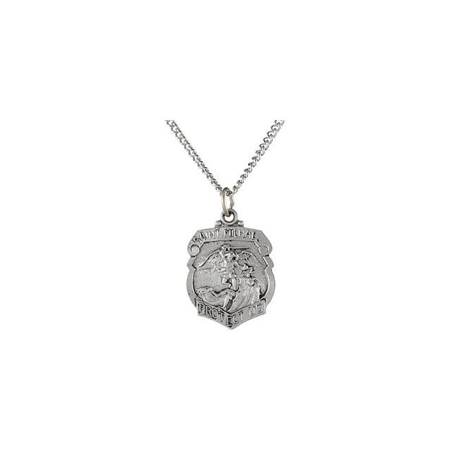 Sterling Silver St. Michael Medal – Celebrate Faith