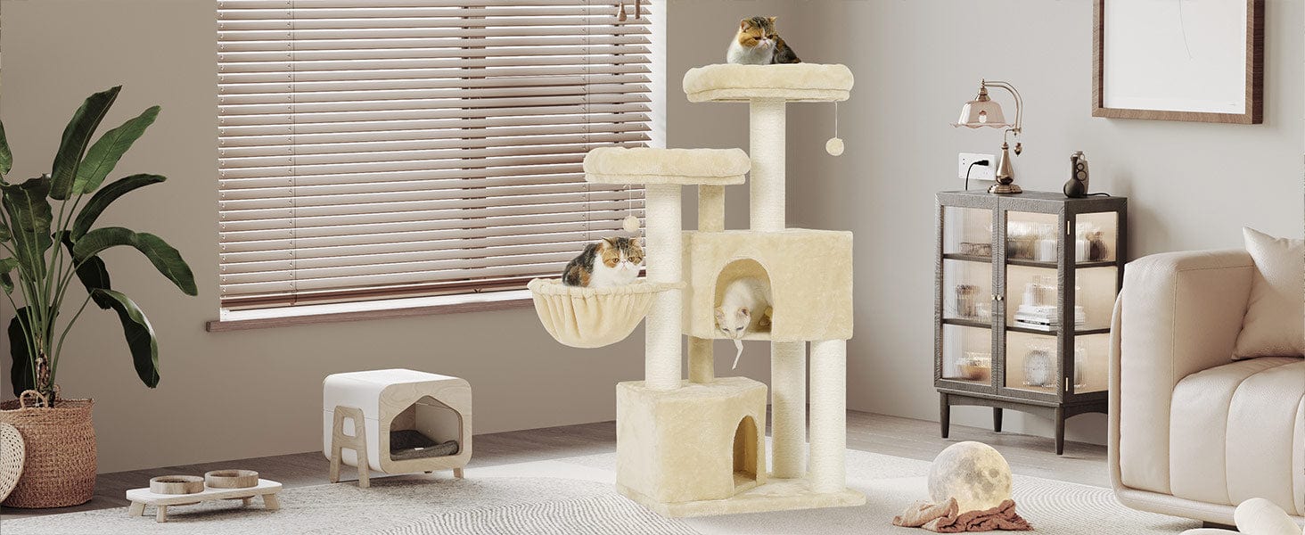 Sikaic Stabiler Kratzbaum für große Katzen
