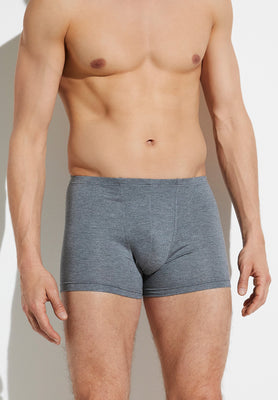 View Pureness | Boxer Briefs / Trunk, small waistband - grey mélange