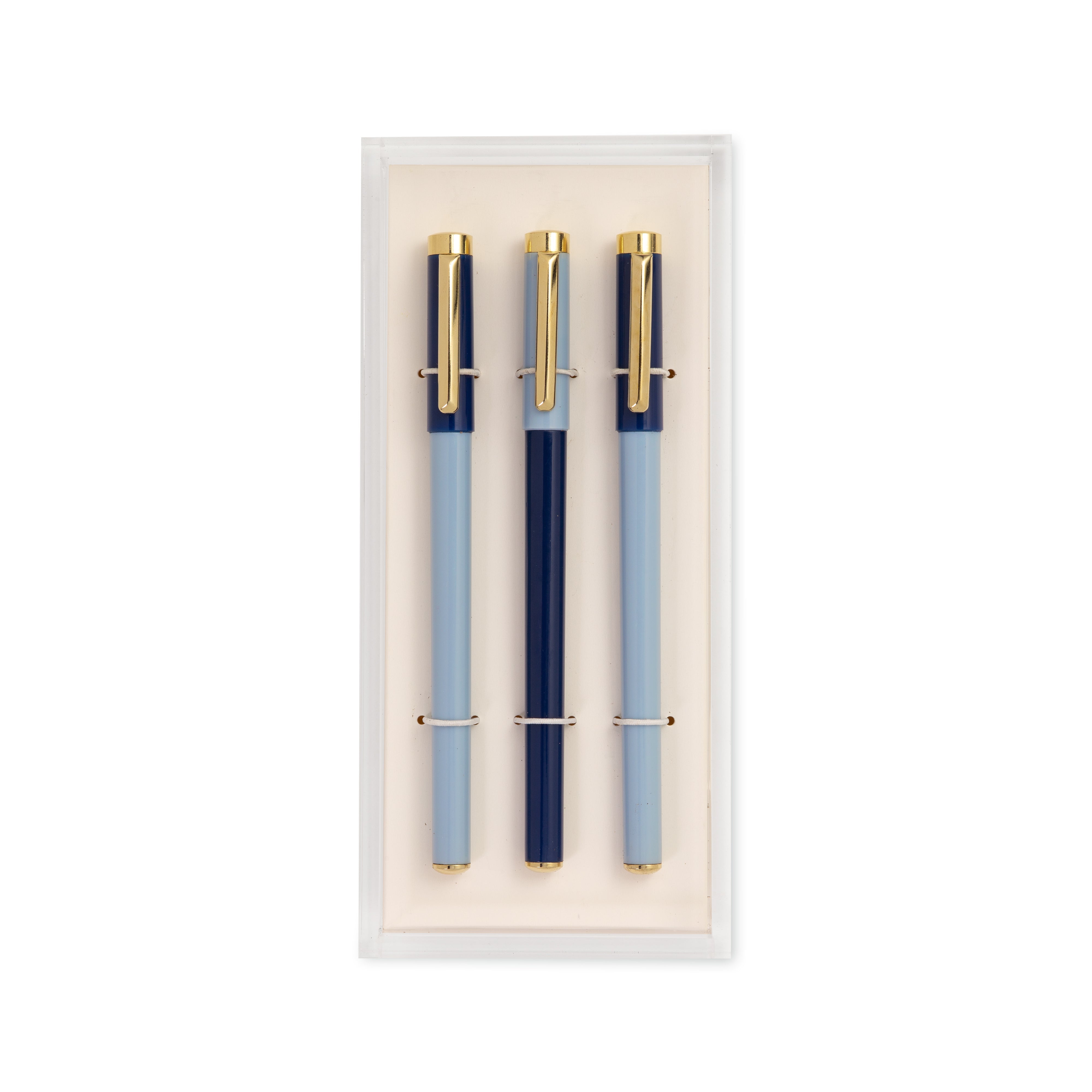 Kate Spade New York Pen Set with Tray, Navy & Blue Colorblock - Lifeguard  Press