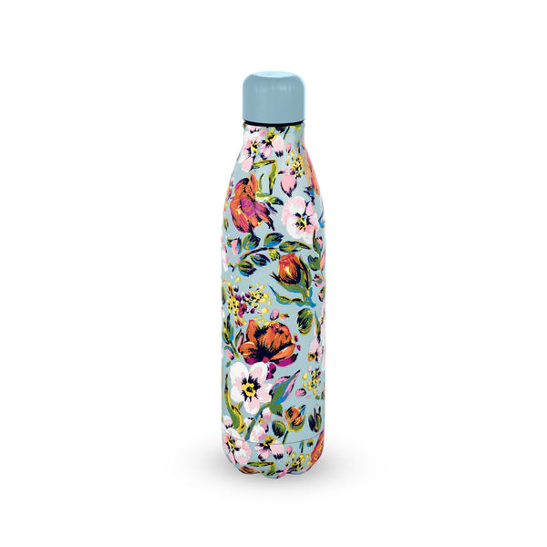 Stainless Steel Water Bottle, Sea Air Floral - Lifeguard Press