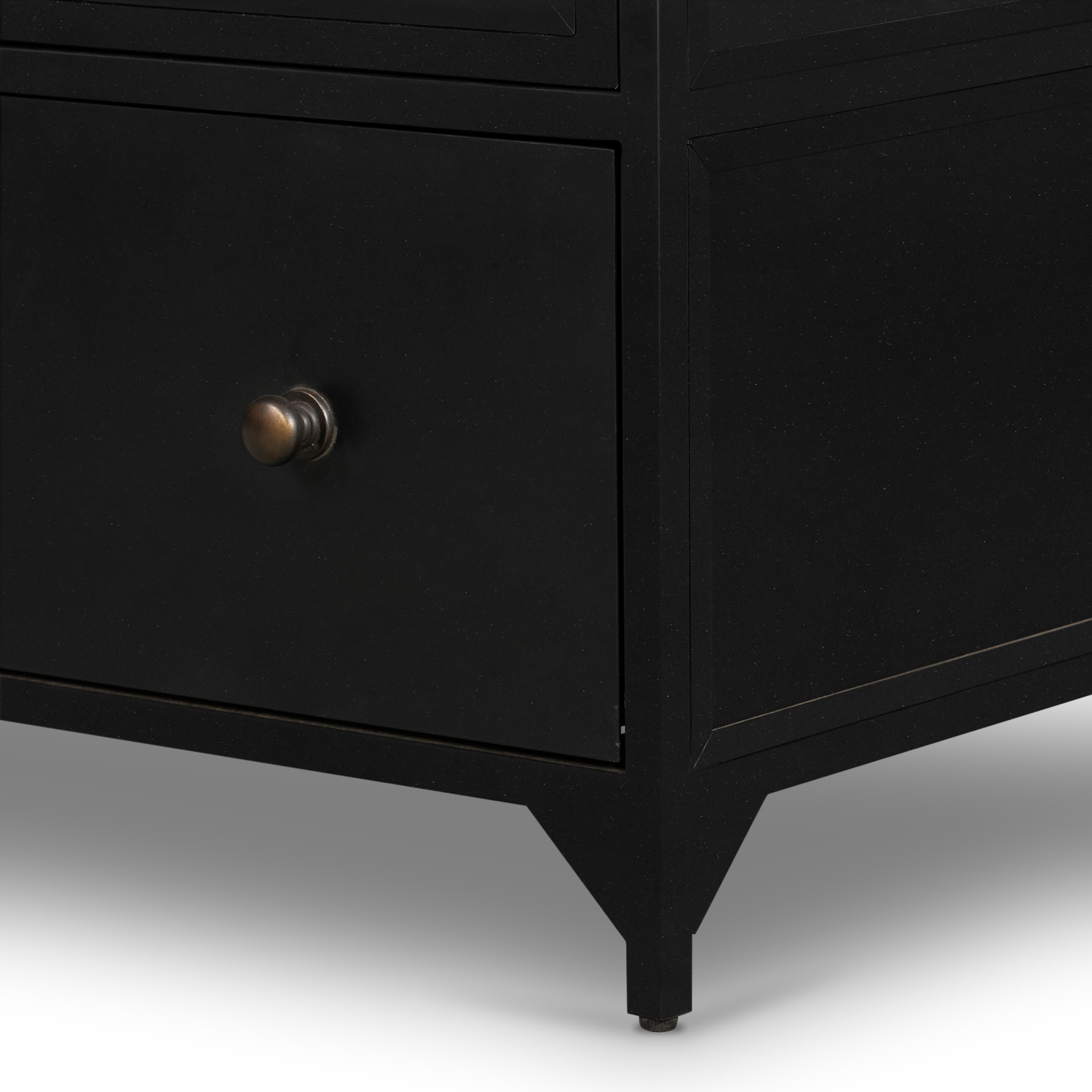 Shadow Box Cabinet-Black