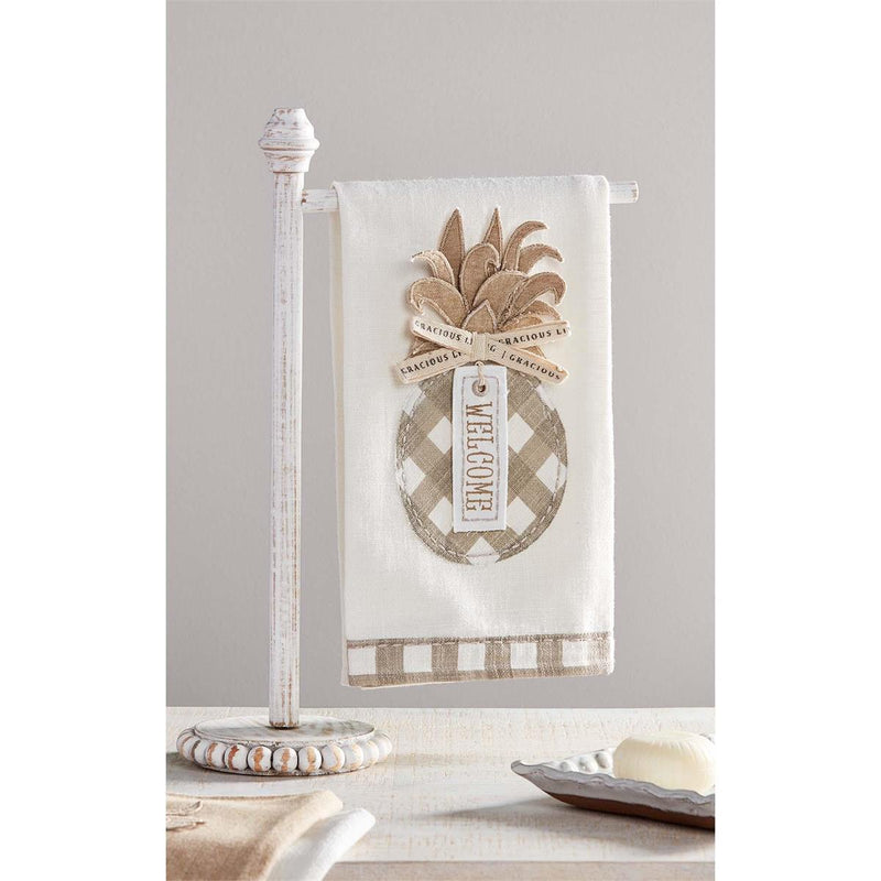 Blanc Marble + Wood Paper Towel Holder – Domaci