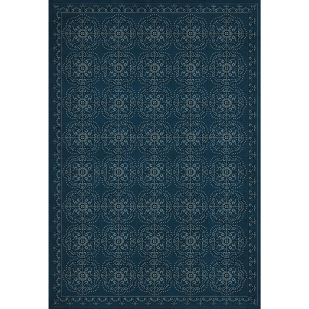 Pattern 03 - oz Vinyl Floorcloth - 38in x 56in