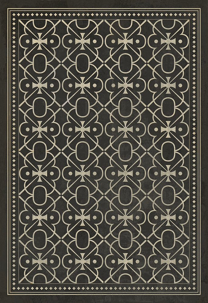 Pattern 05 Moriarty Vinyl Floorcloth Domaci