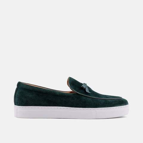 Odell Green Belgian Loafers