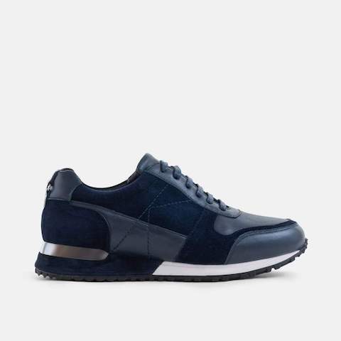 Ash Navy Trainers