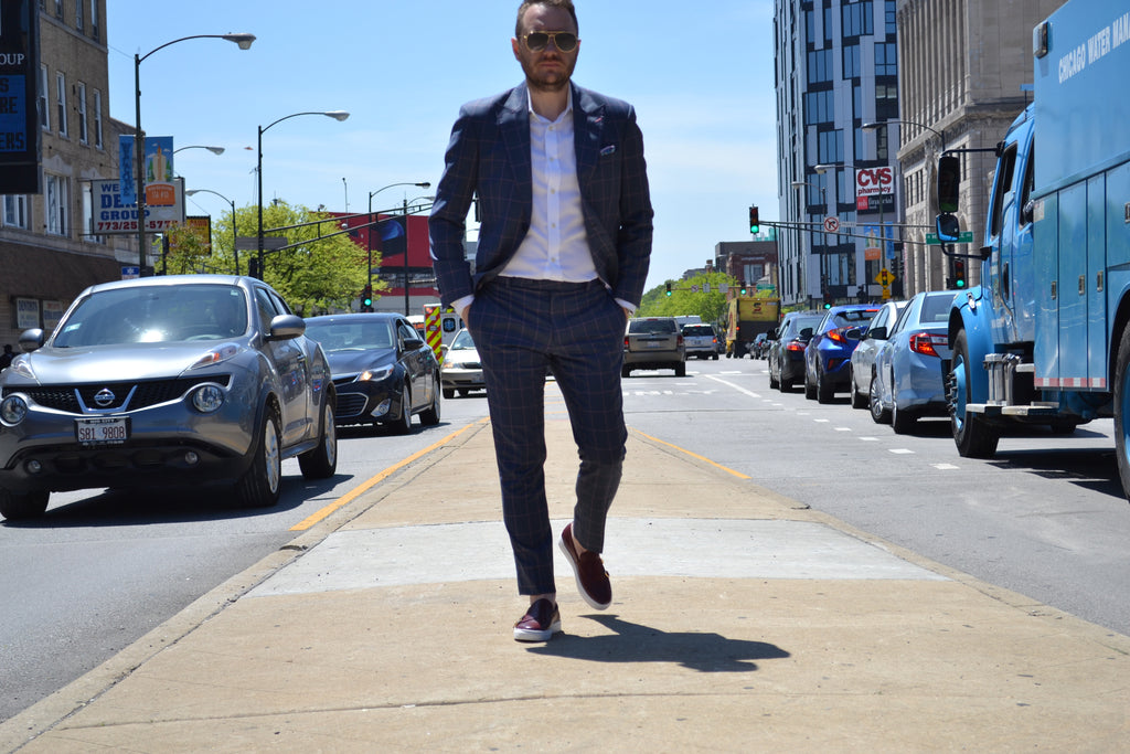 How to Wear Suits With Sneakers Marc Nolan Men's Shoes Chicago