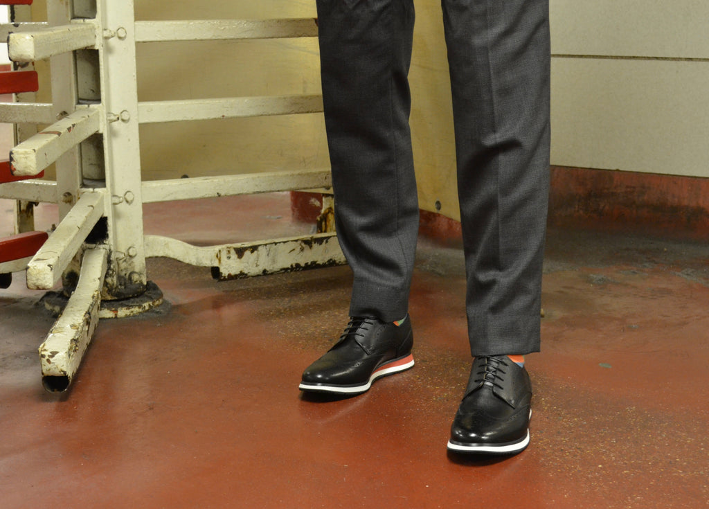 How to Wear Suits With Sneakers Marc Nolan Men's Shoes Chicago