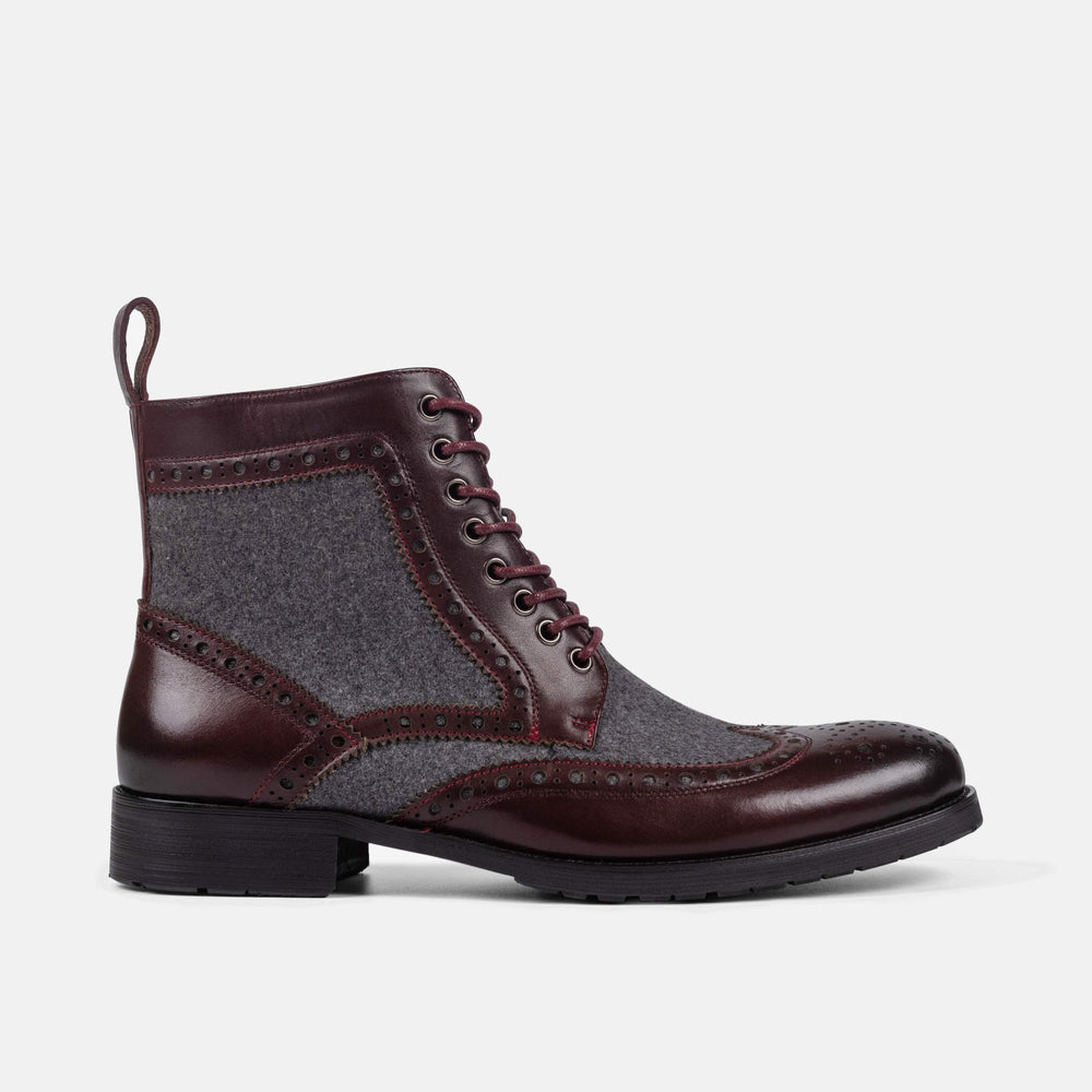 Belmont Wingtip Boots - Marc Nolan