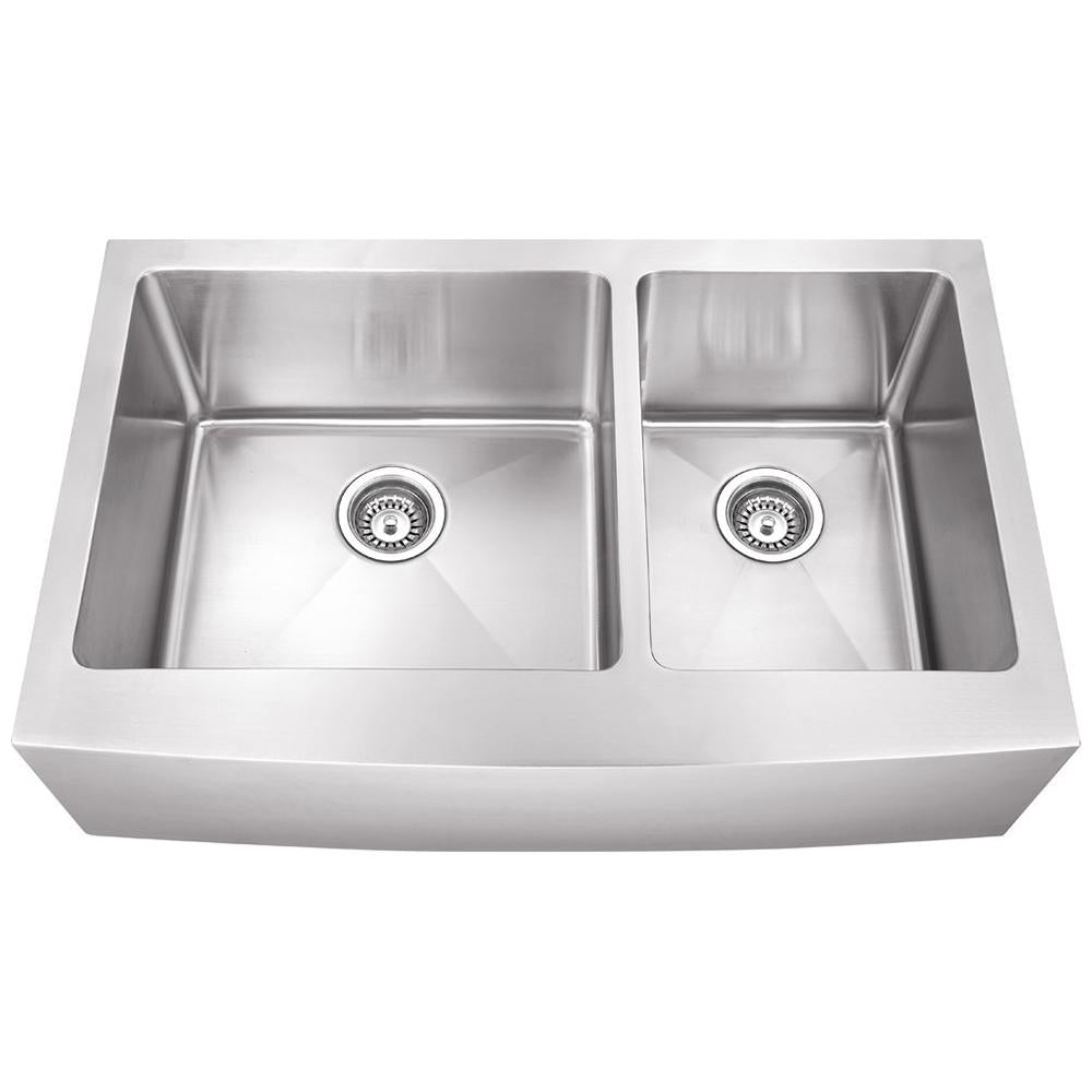 16 Gauge Stainless Steel Fabricated Farmhouse Kitchen Sink
