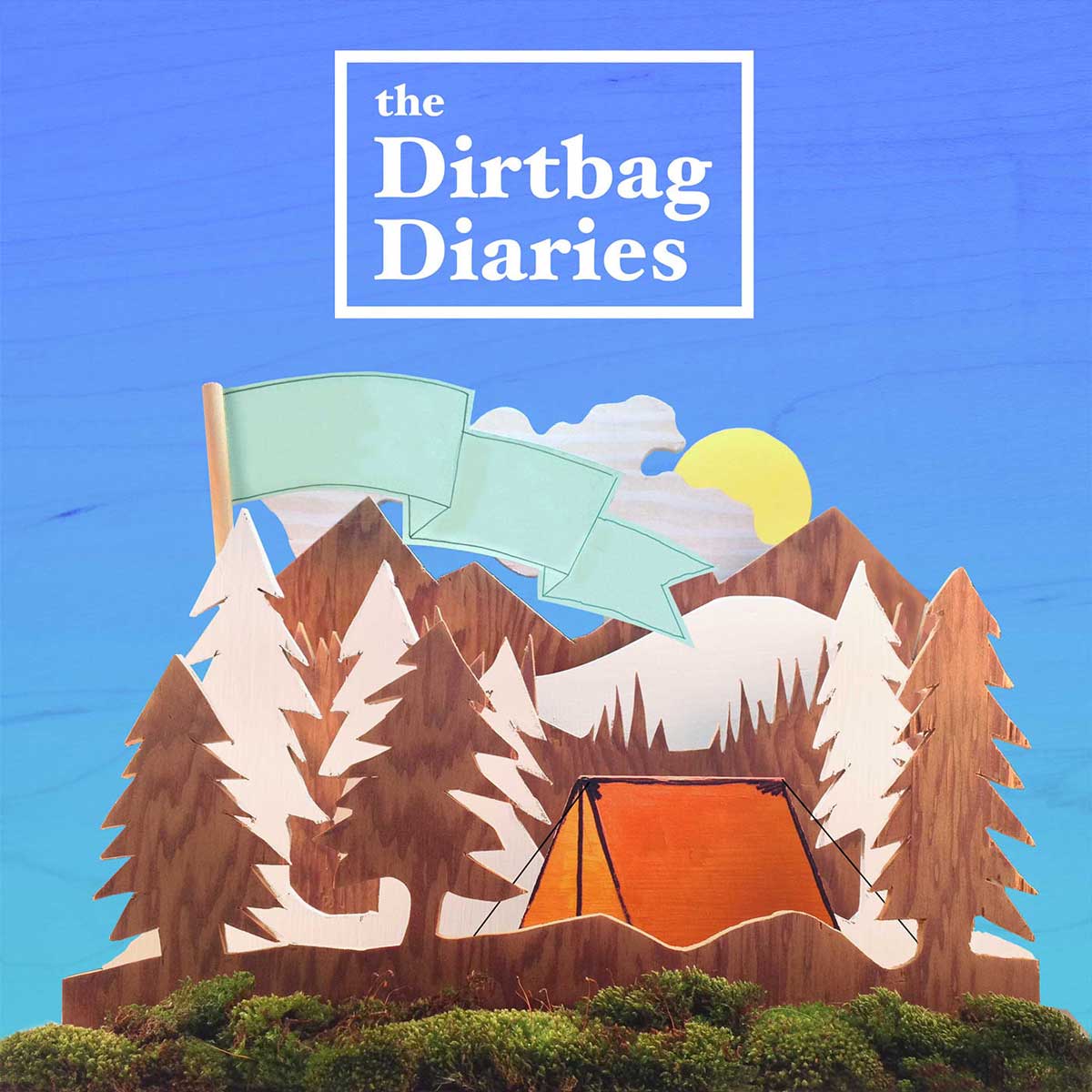 The Dirtbag Diaries Podcast Cover Art.