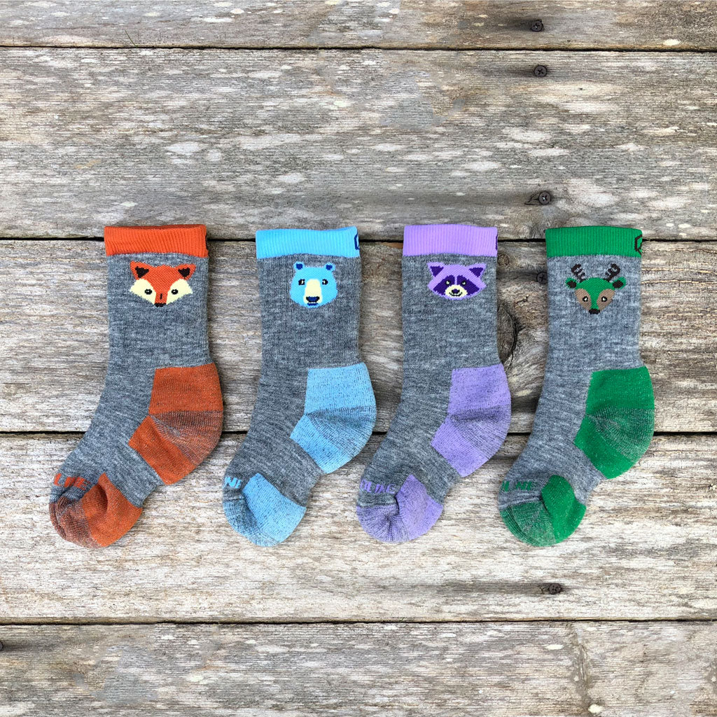 Cloudline kids animal design socks