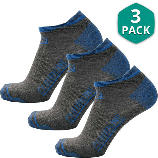 Women's Merino Wool Ultralight No-Show Running Sock – Cloudline