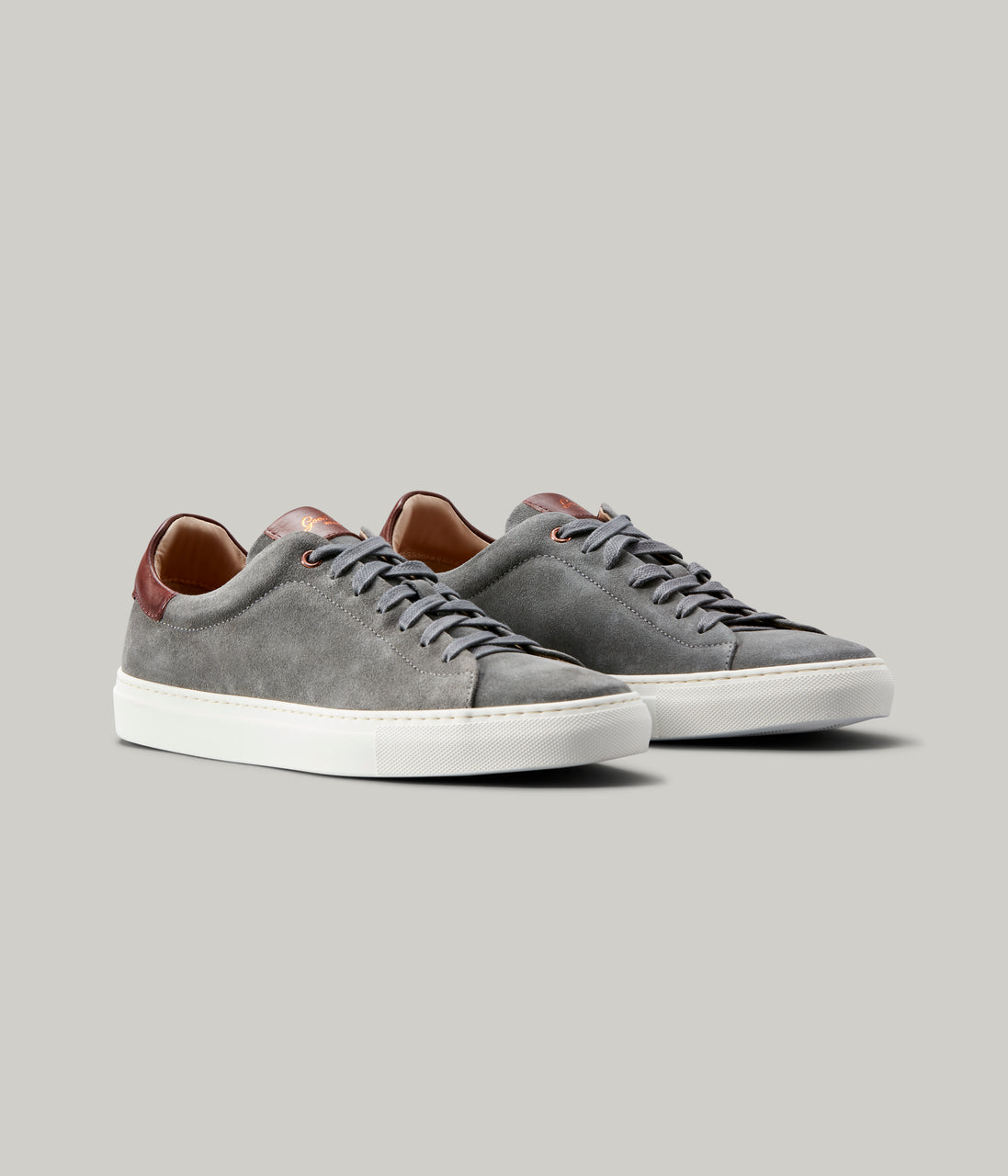 Legend Lo-Top Sneaker - Grey / Vachetta 