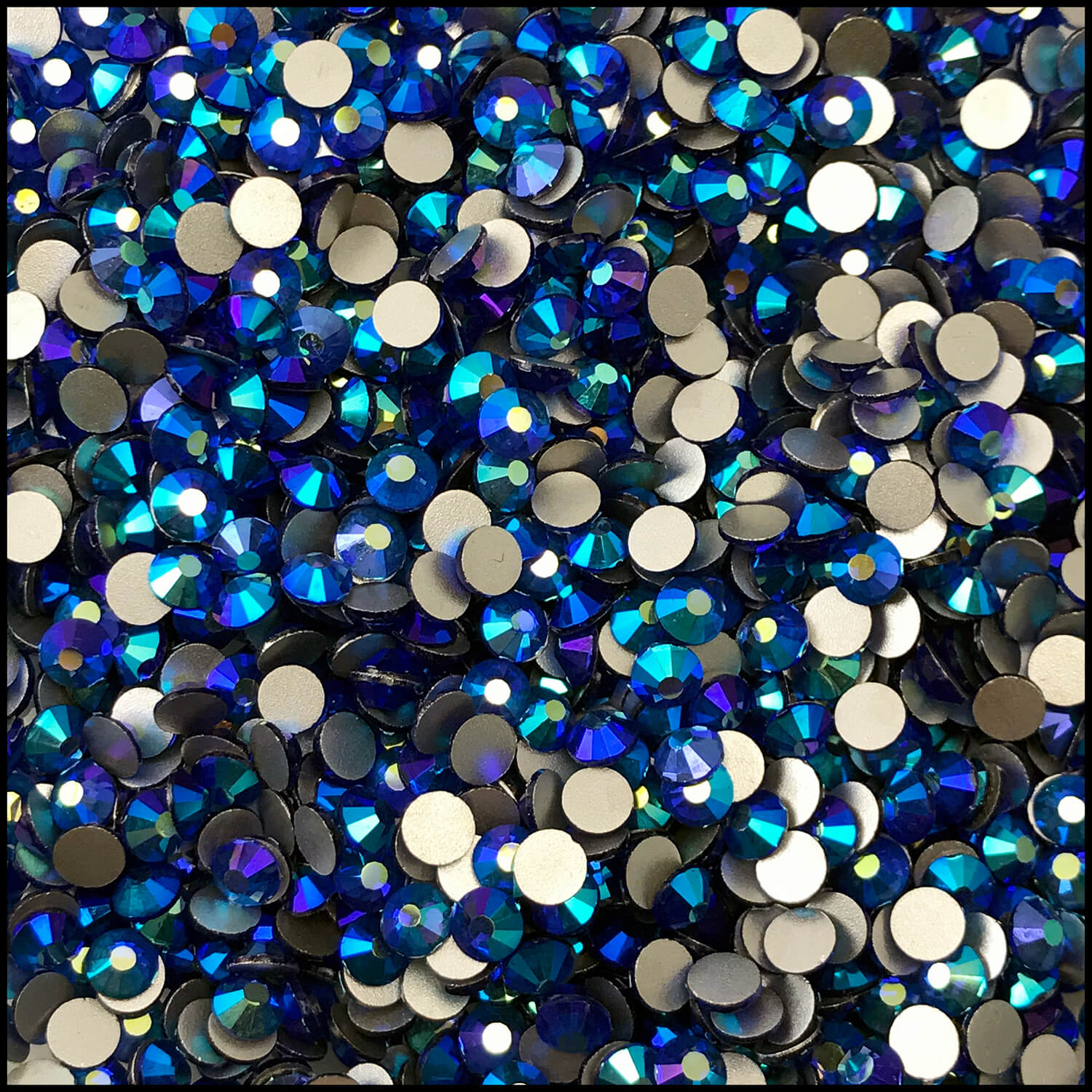 Sapphire AB SS16 Non-Hotfix Rhinestones (10 gross/1,440 stones ...