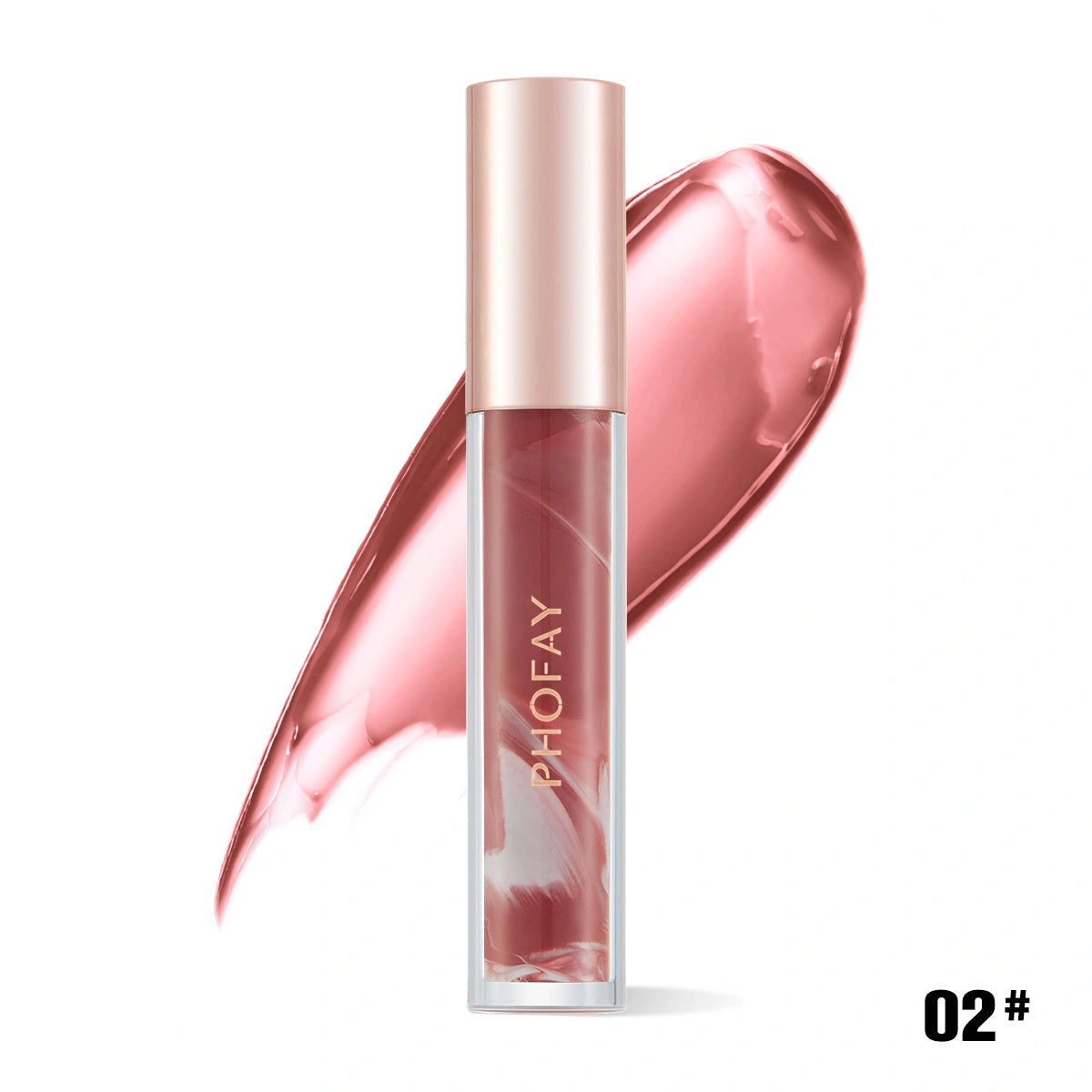 PHOFAY Hydrating Rose Lip Gloss