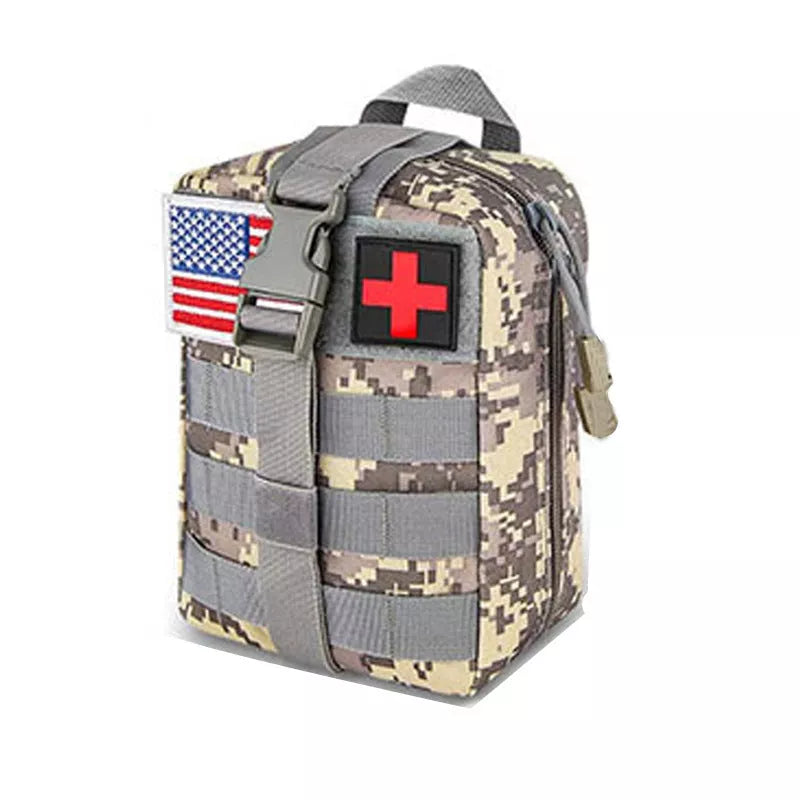 Standby Self-defense Supplies First Aid Kits with Comprehensive Emergency Tools