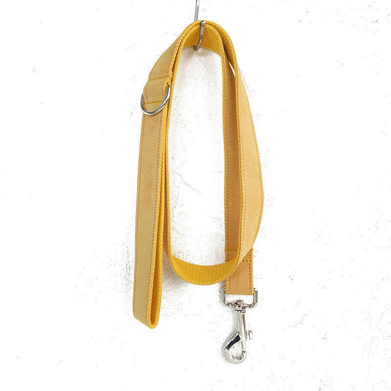Nala durable polyester dog collar and leash set