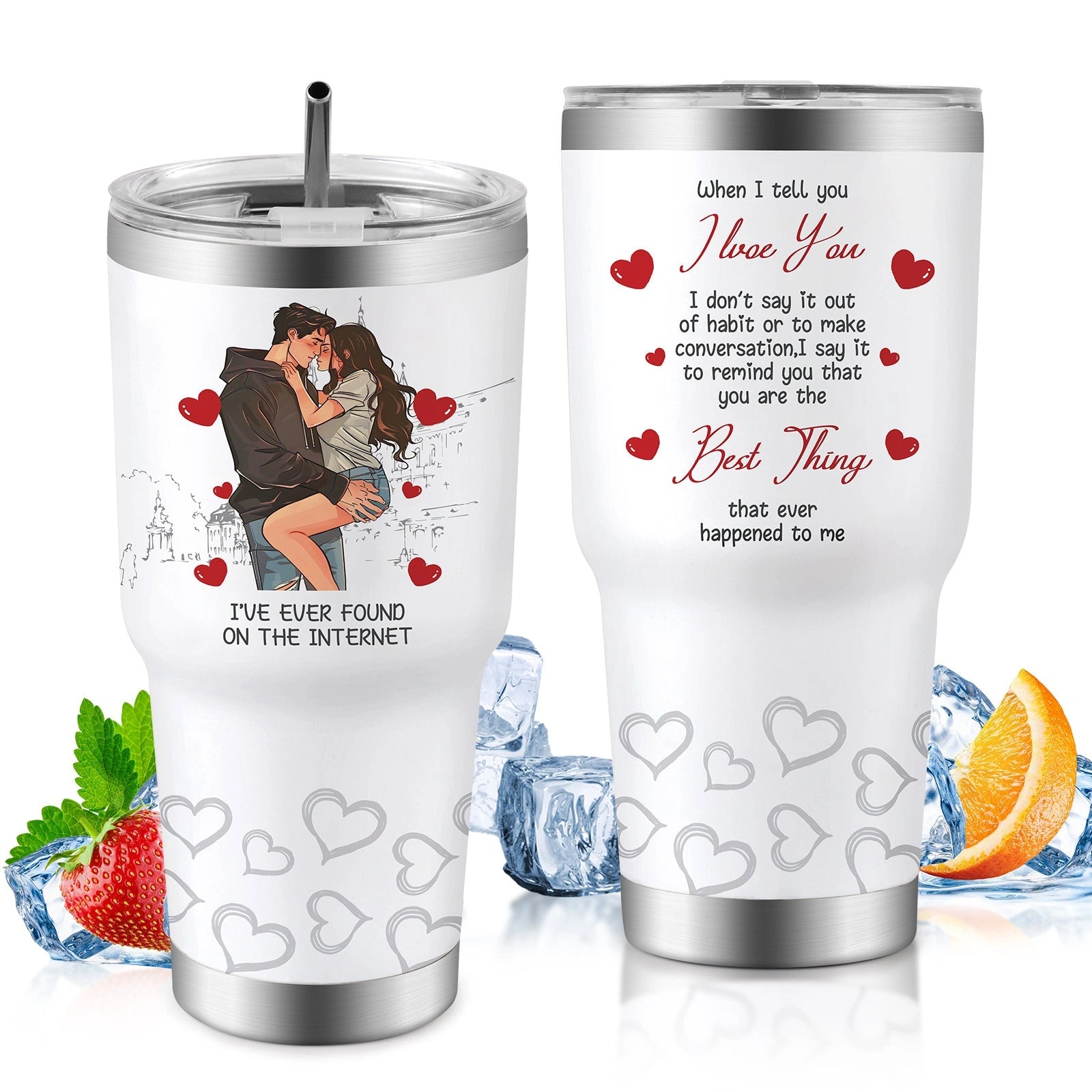 30oz Insulated Travel Mug for Car