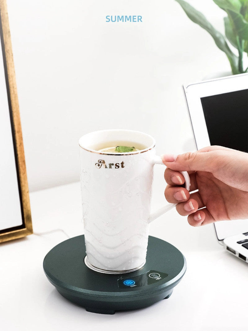 USB-Powered Fast Heating Pad Cooling Ice Coaster with Monocrystalline Silicon