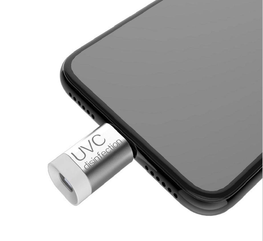 Portable UVC Disinfection UV LED Light for Mobile Phone USB Interface