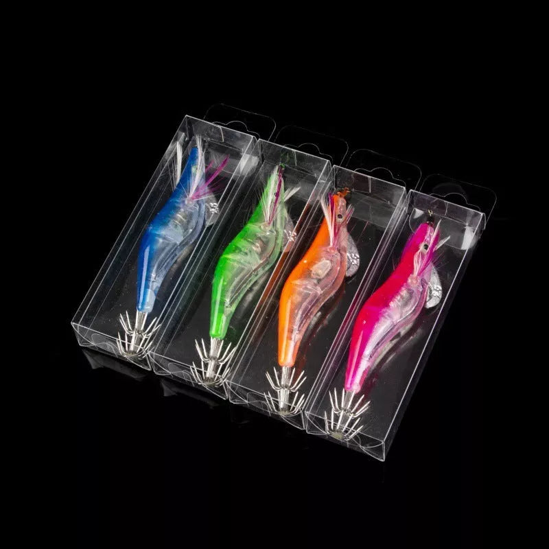 Bionic Bait Electronic Shrimp Mino with 3D Eyes and Environmental Paint