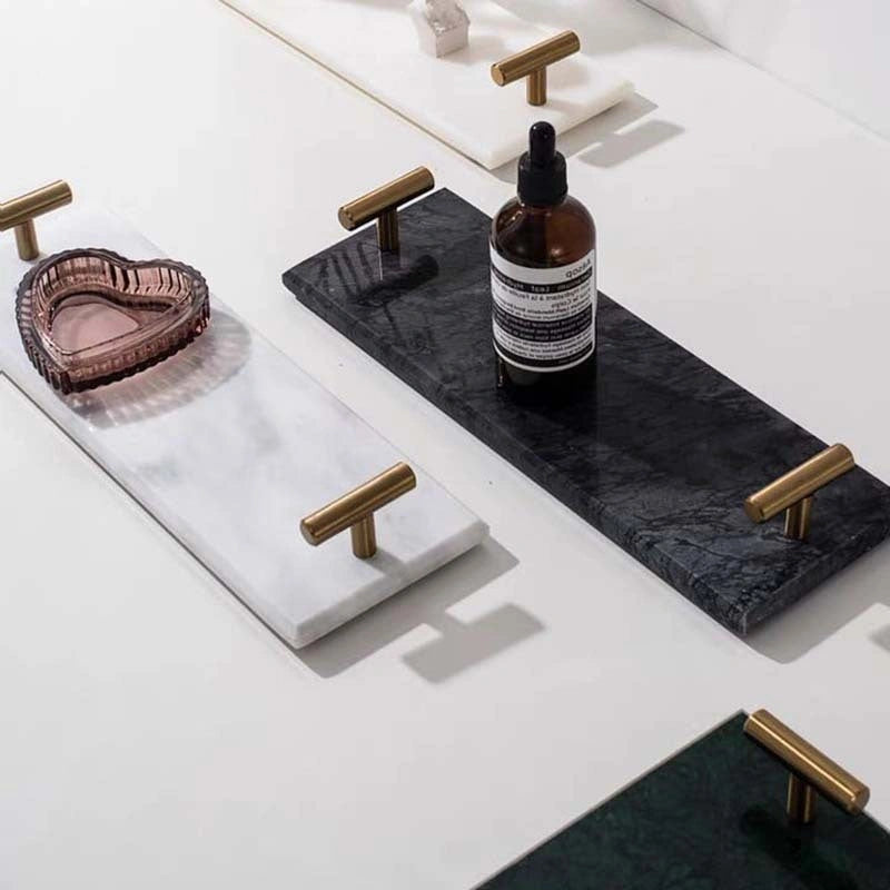 Nordic Marble Tray for Desserts & Jewellery