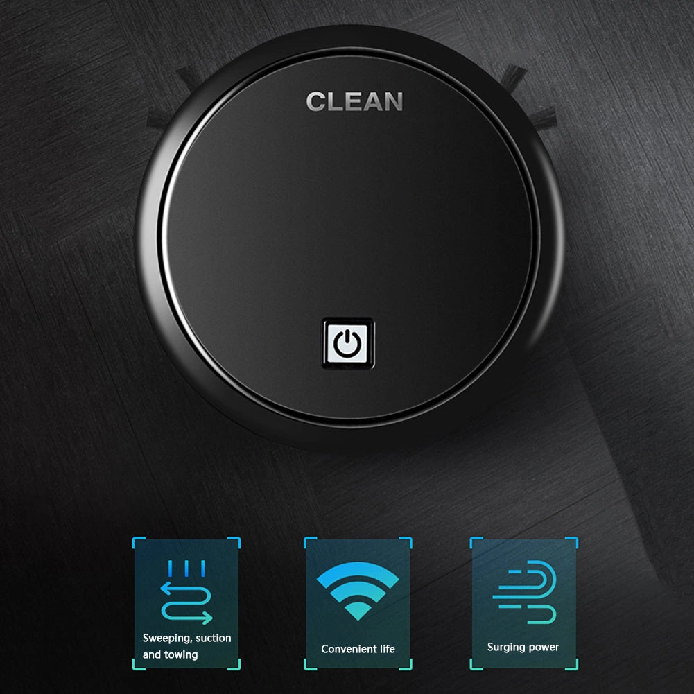 3-in-1 Robot Vacuum Cleaner with 1800Pa Suction and Smart Sensor Technology