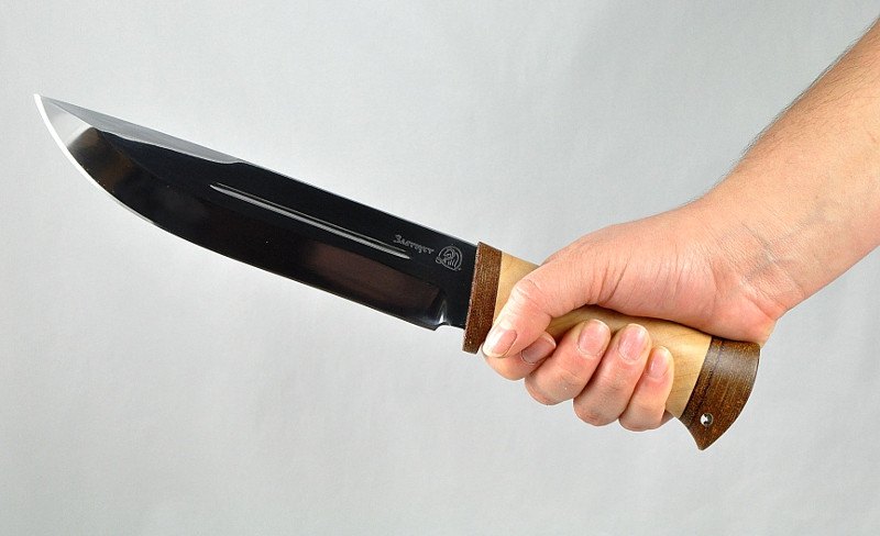 huge hunting knife