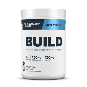 Transparent Labs BUILD – Muscle Builder with PeakO2™, elevATP®, Epicatechin - Complete Health