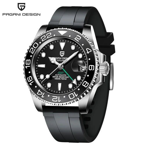 PAGANI DESIGN - PD1662 Men Watches GMT Mechanical Watches Top Brand Waterproof C - Picture 31 of 37