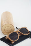 Handmade wooden sunglasses