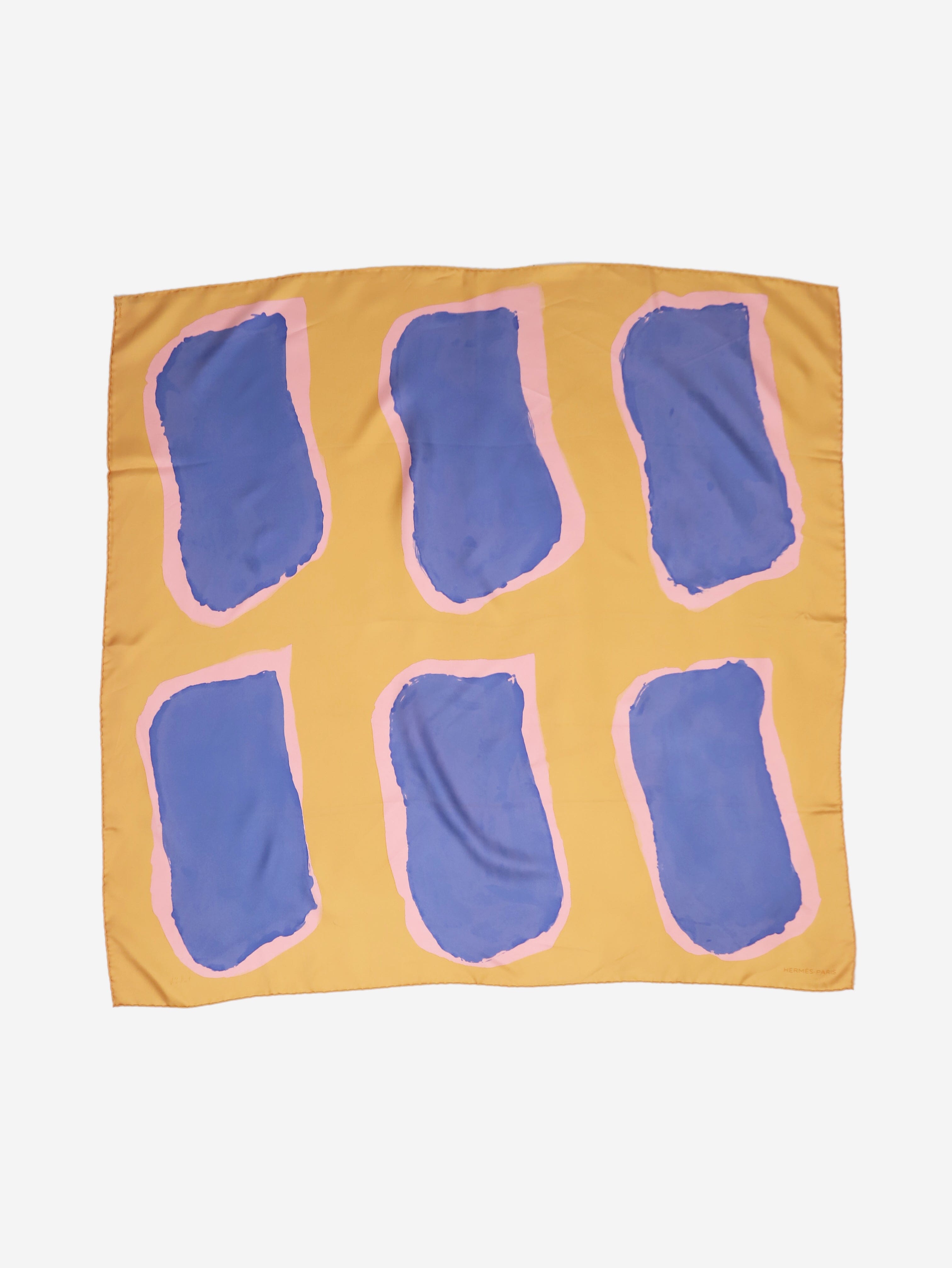 Image of Multicolour silk scarf