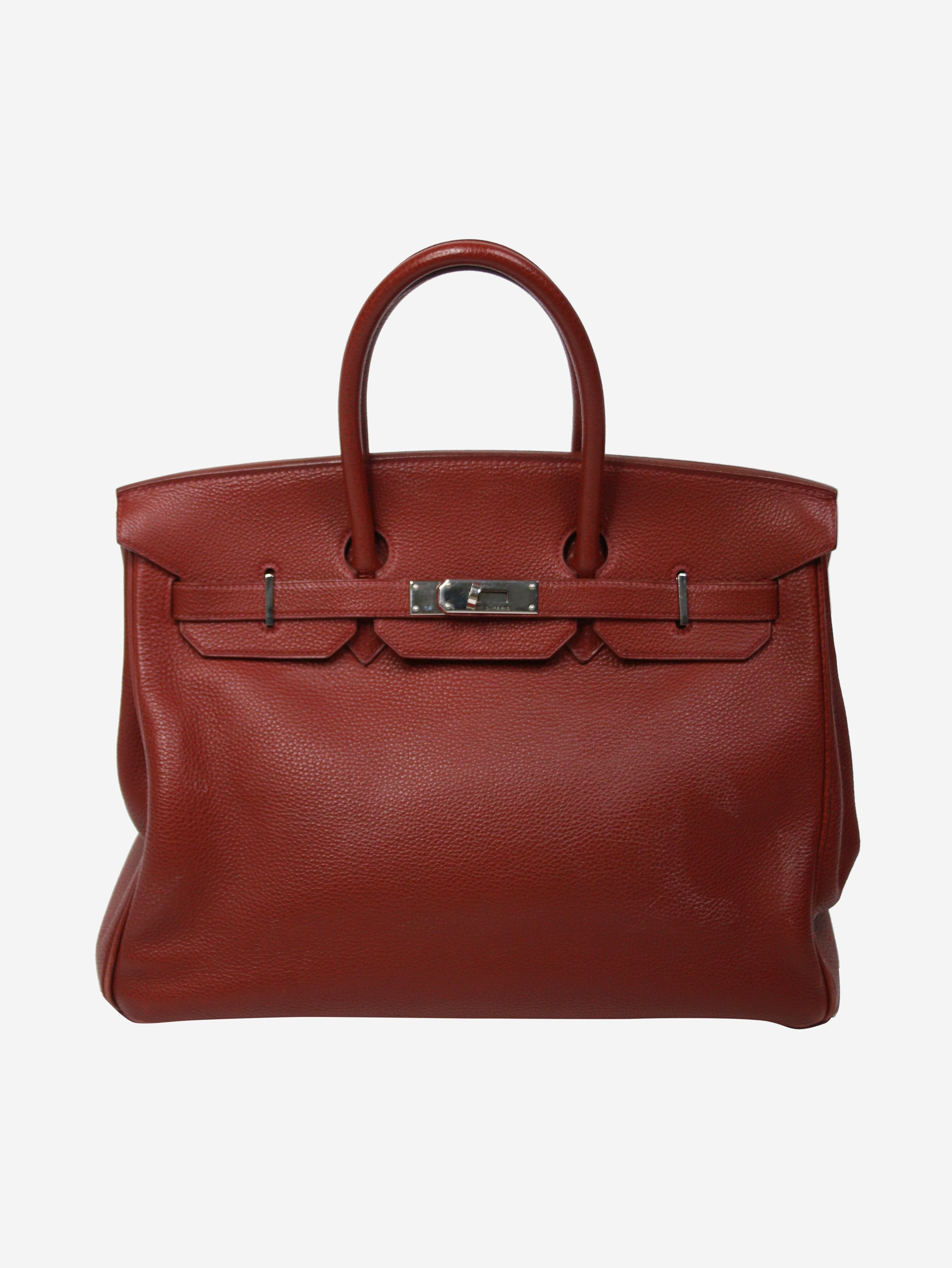 Hermes Fourre Tout Tote Leather MM at 1stDibs