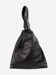 Bottega Veneta Black Leather Shoulder Strap Intrecciato Knot Hobo Bag —  Labels Resale Boutique