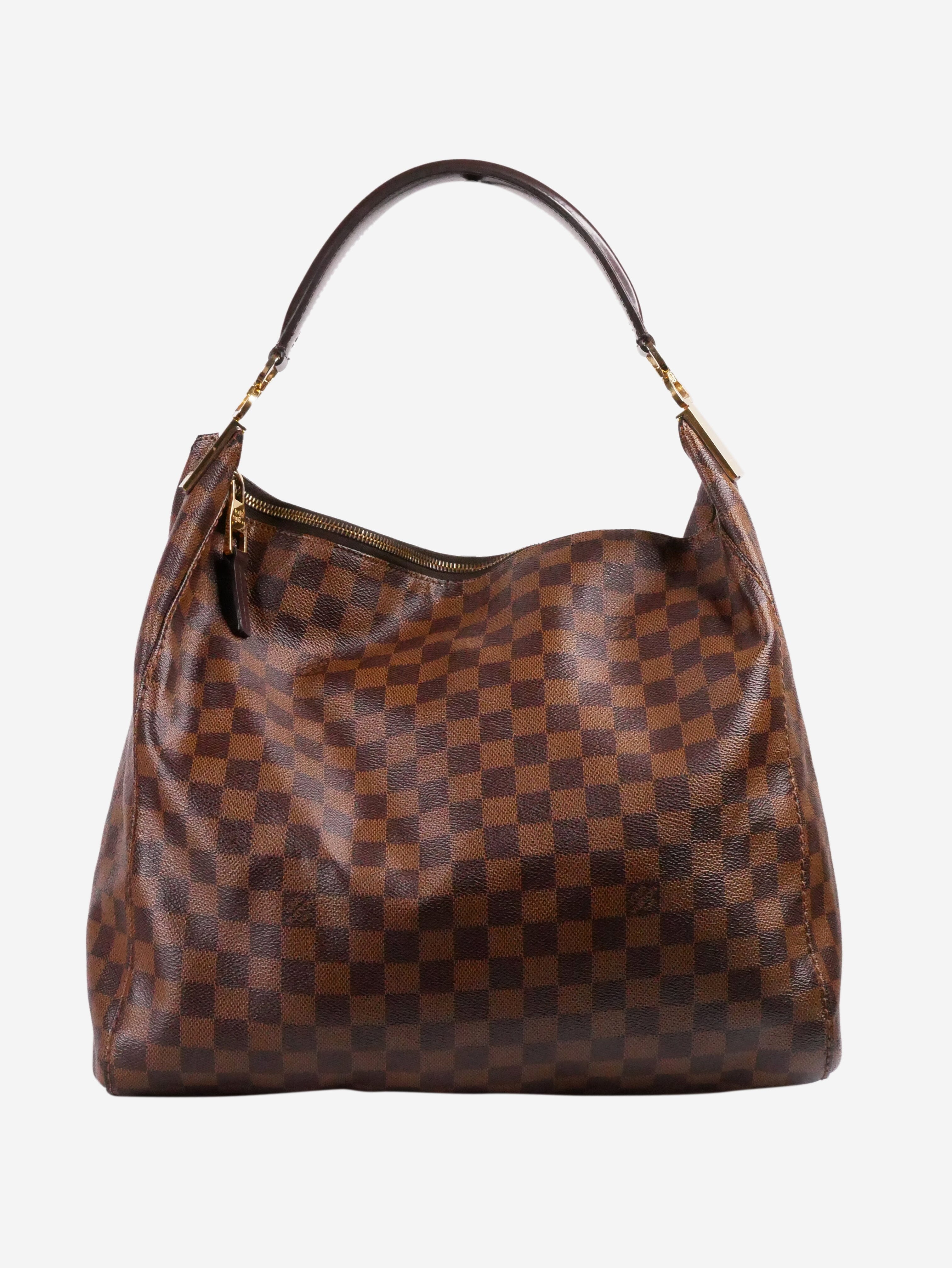 Sofia coppola leather crossbody bag Louis Vuitton Brown in Leather -  34717969