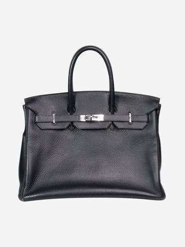 Hermes, Bags, Herms Fourre Tout Pm Small Black Gray Bag