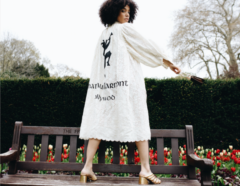 Oversized shirt dress Gucci spring look