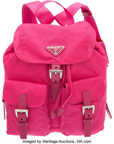 Prada Vela backpack pink