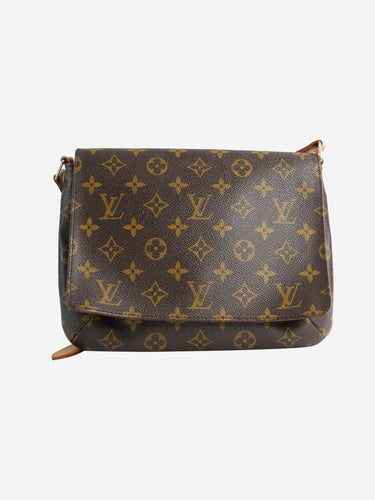 Louis Vuitton Brown Monogram Vintage Golf Bag