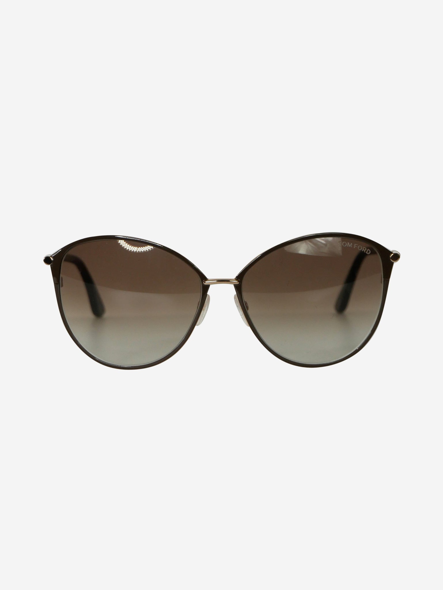 Tom Ford pre-owned brown Penelope sunglasses | SOTT