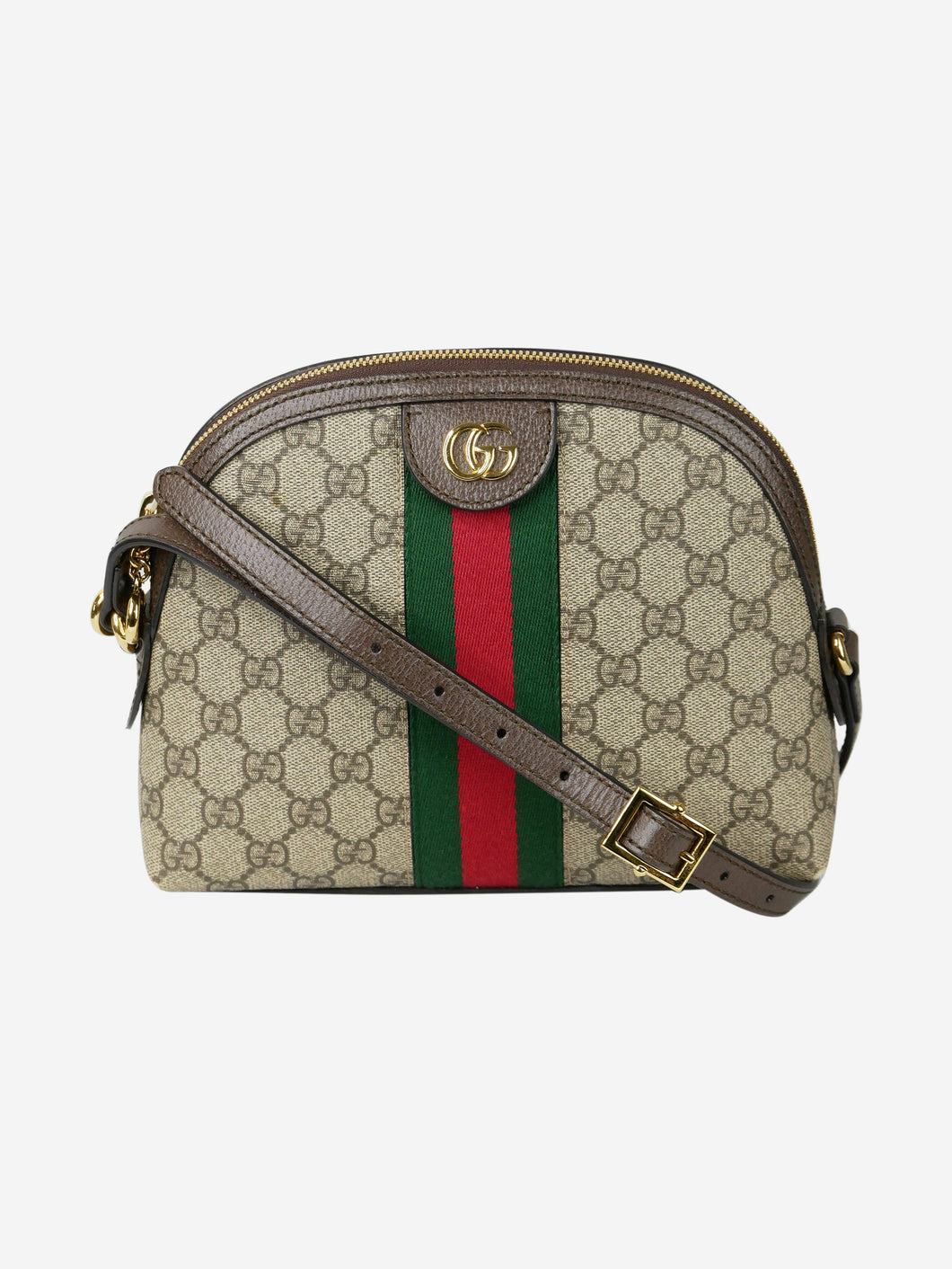 Gucci pre-owned brown Ophidia GG shoulder bag | SOTT