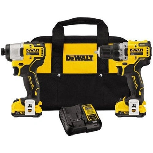 12V MAX XTREME LithiumIon Brushless Cordless 2Tool Combo Kit with 38 DrillDriver and 14 Impact Driver 2.0 Ah