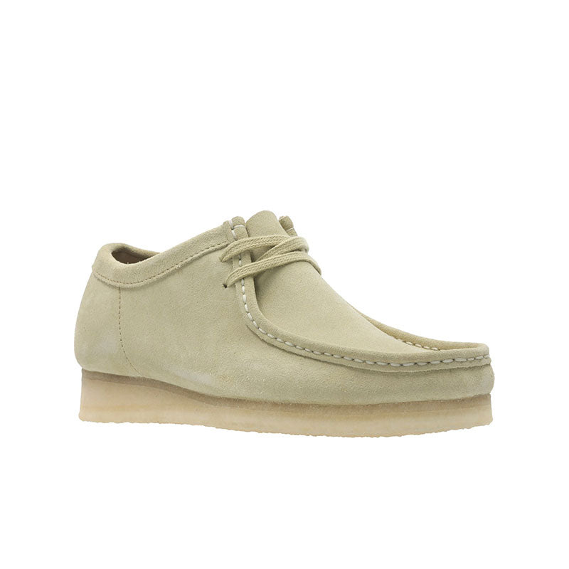 clarks wallabees maple suede