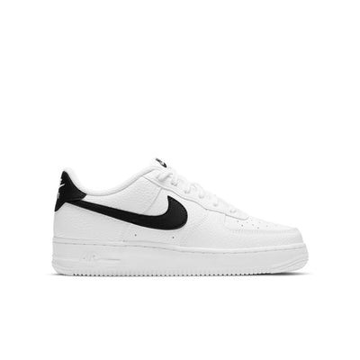 white air force 1s with black swoosh