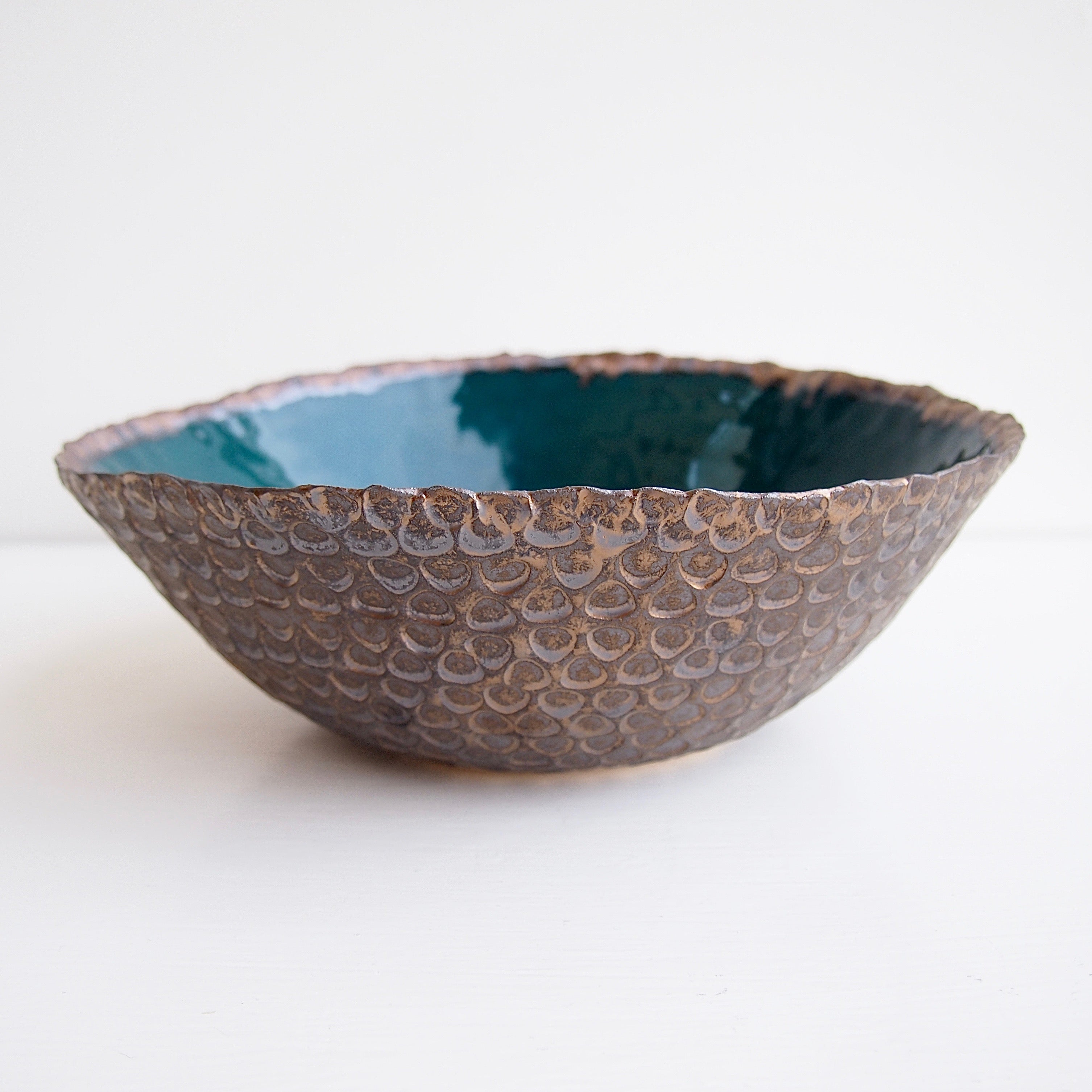 handmade ceramic fruit bowl