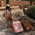 Children Pulling Liewood Jeremy Kids Suitcase Mr Bear Caramel