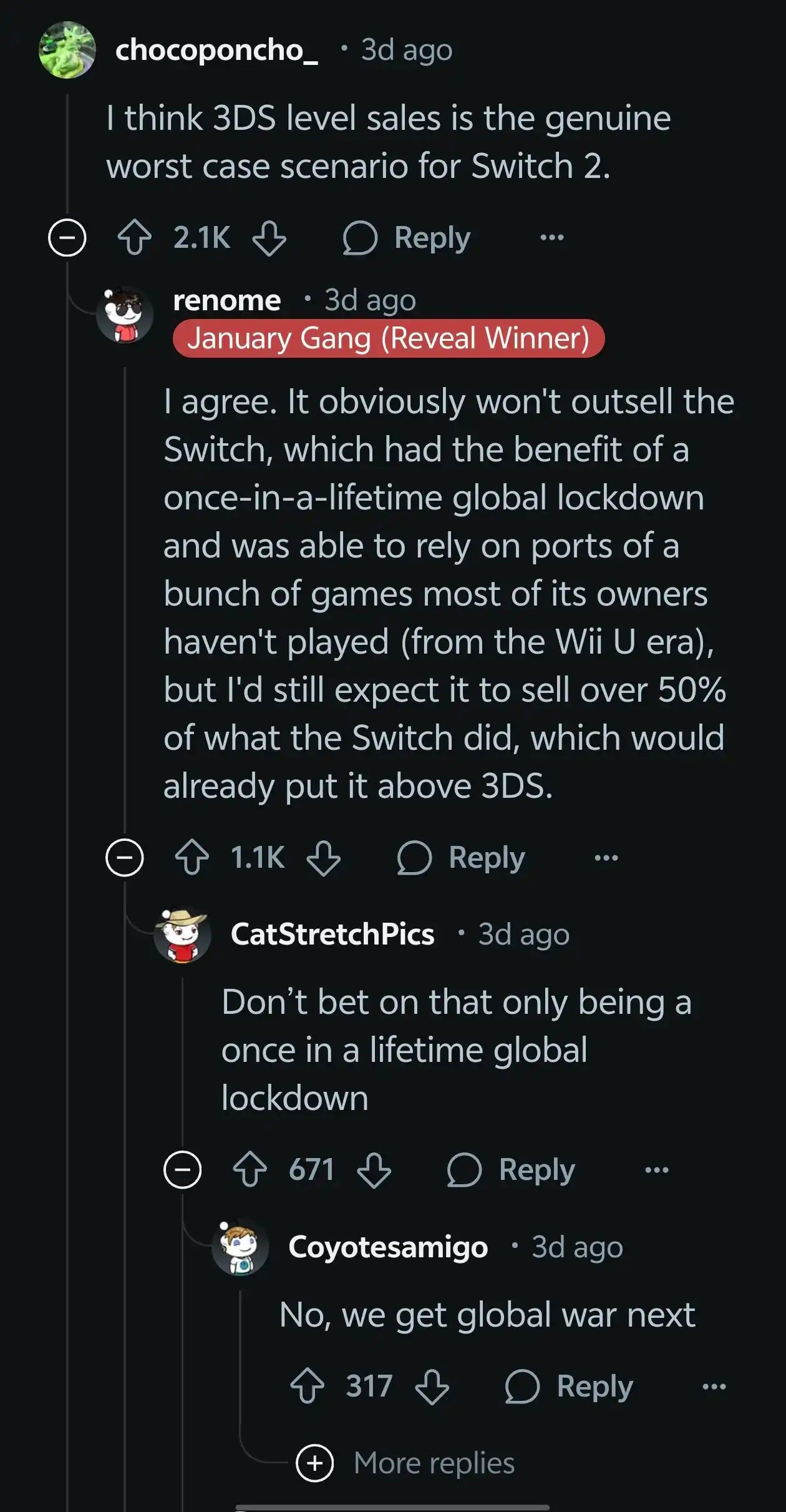 POWKONG blog: Nintendo Switch 2 Reddit discussion2