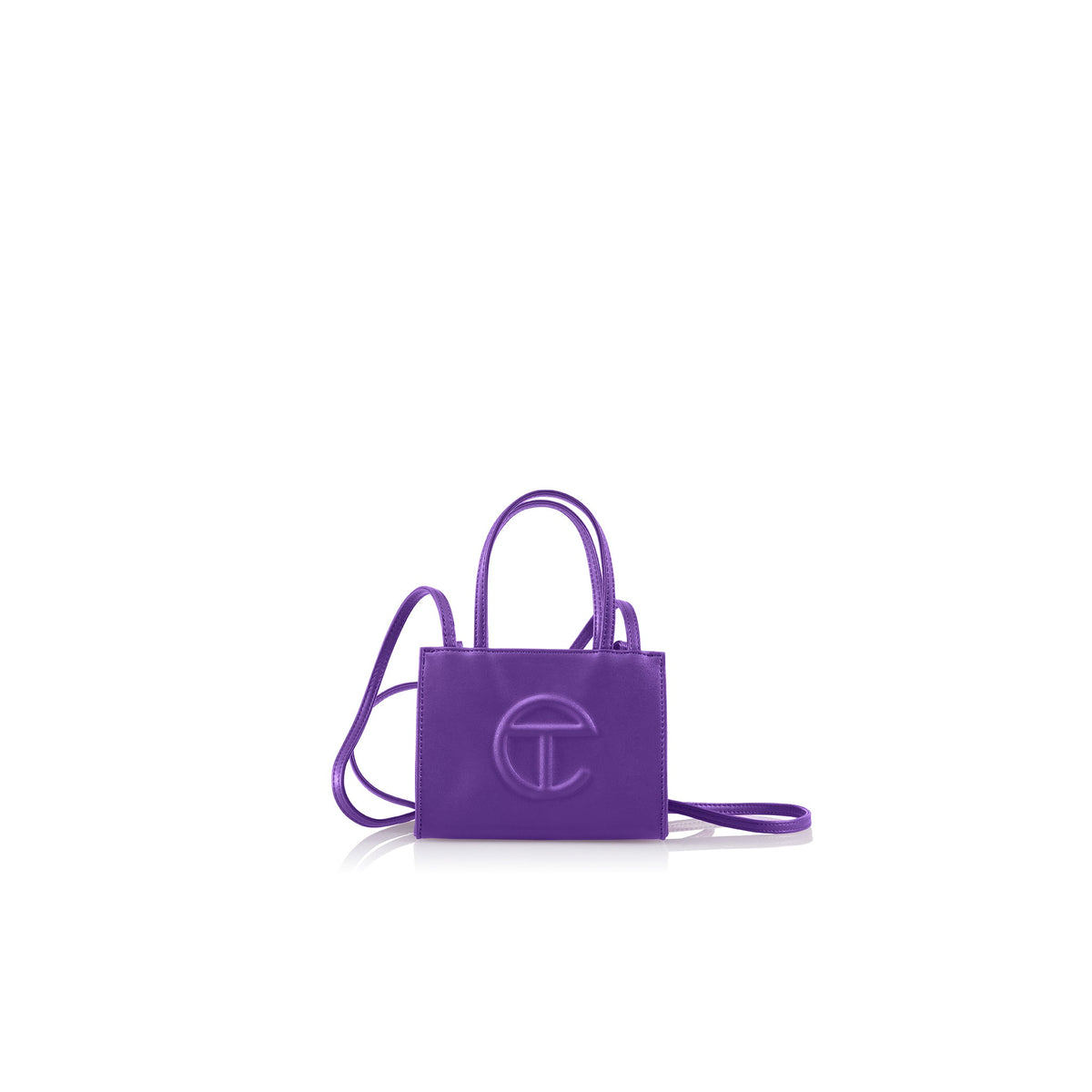 Small Shopping Bag - Grape – shop.telfar